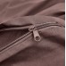 Постільна білизна однотонна єгипетська бавовна (сатин) Какао Cognac Brown Word of Dream