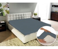 Жемчуг Простынь на резинке grey pearl