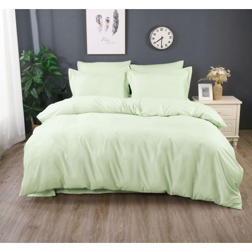 Постільна білизна однотонна єгипетська бавовна (сатин) Екрю Word of Dream